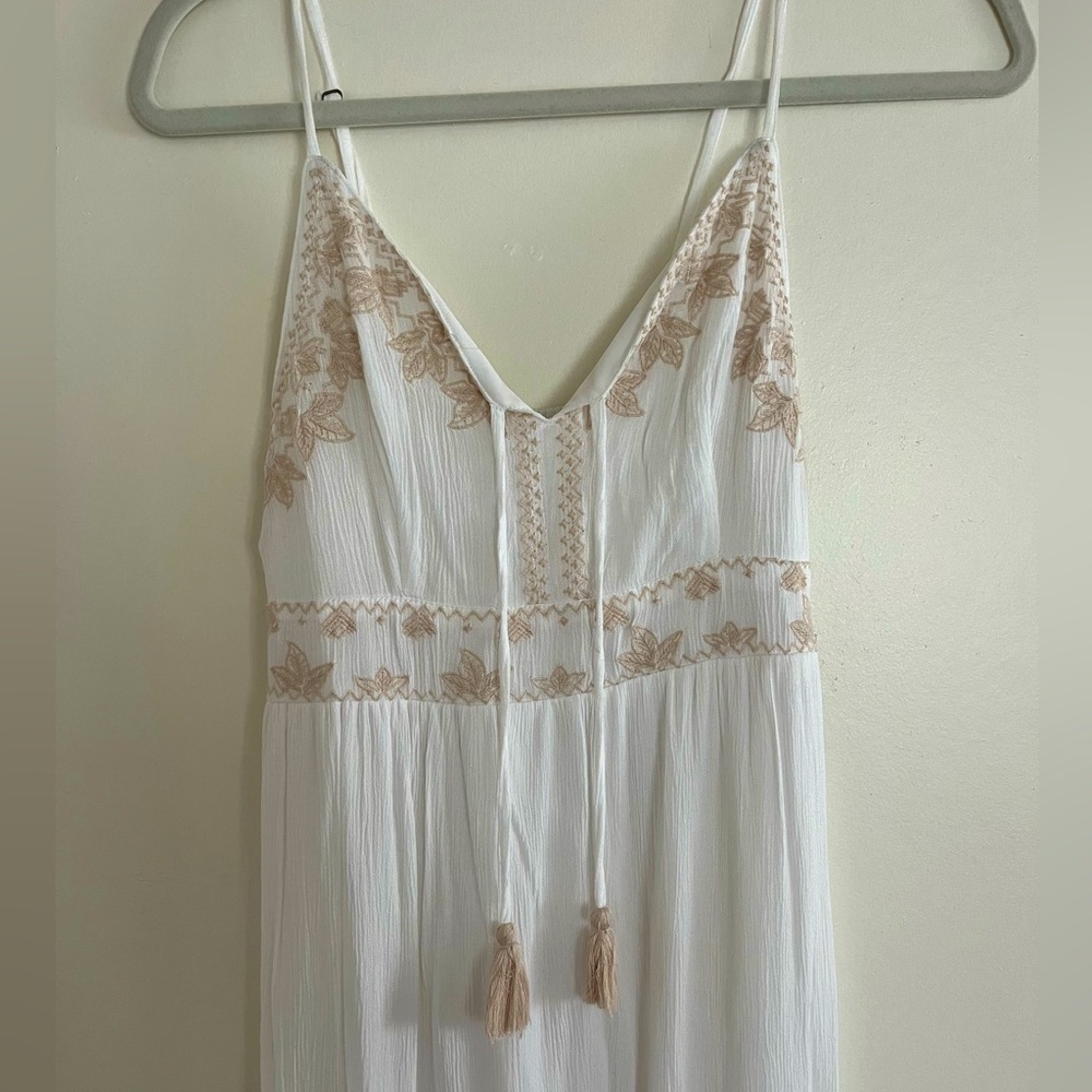 Long white dress